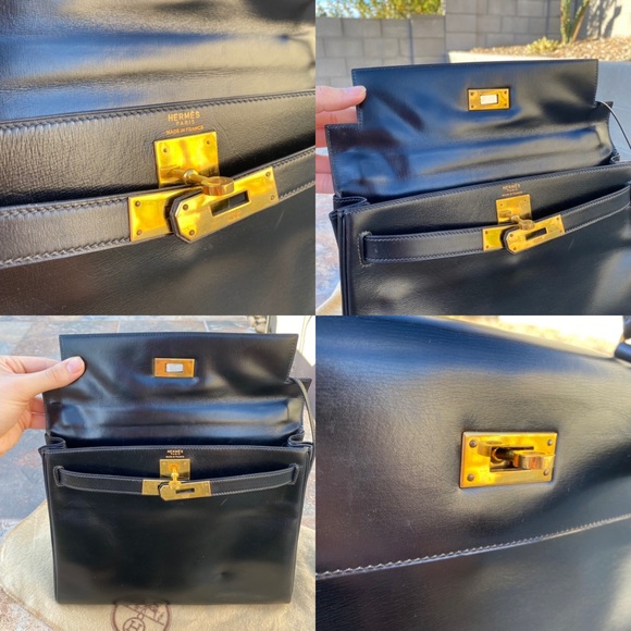 SOLD Hermès Kelly 28 Retourne Satchel 1970s - Picture 5 of 16
